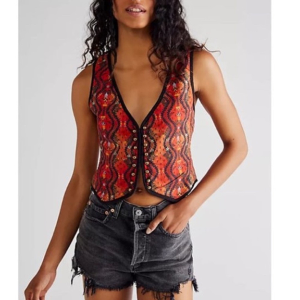COPY - FREE PEOPLE GEMINI QUILTED VEST
